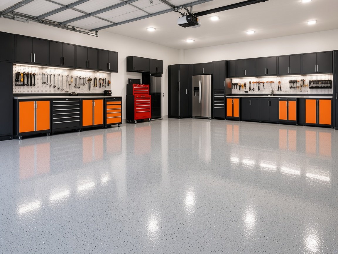 Organized RESET garage cabinets